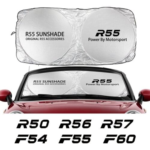 Car Windshield Sunshades Sun Shade Covers Front Window Visors For MINI John Cooper Countryman Coopers R55 R60 R56 Accessories