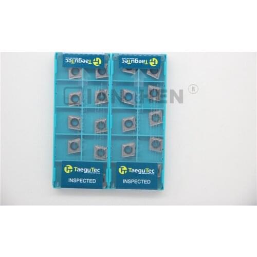 TaeguTec,10pcs/lot,Lathe tools,CCMT09T308-MT CT3000 CCMT09T308 MT CT3000,carbide insert, Face Mill Lathe Tools cutter CNC tool