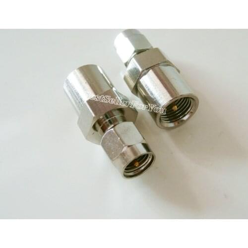 1Pcs SMA male Jack to FME male RF coaxial adapter connector straight