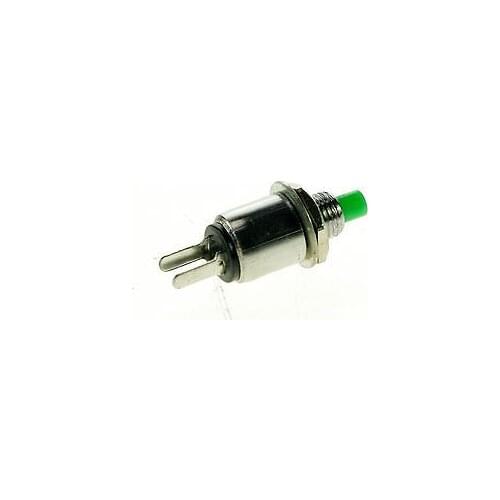 10)Green 2Pin SPST OFF-(ON) NO 0.5A 125VAC 5mm Hole PushButton Switch Momentary
