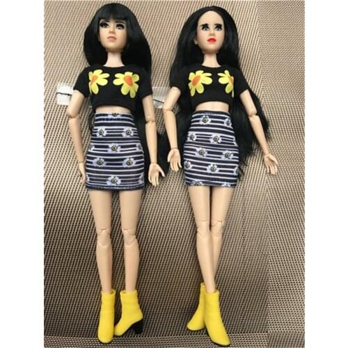 27cm Original Brand Chinese Girl Doll With Eyelashes 22 Joints Movable Body BJD Collection for Kids Birthday Christmas Gift