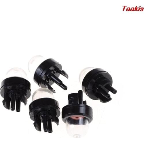 5Pcs/lot Black Carburetor Snap In Primer Bulb Fuel Pump For Homeliter MCCULLOCH 3200 3210 3214 3216 Chainsaw High quality