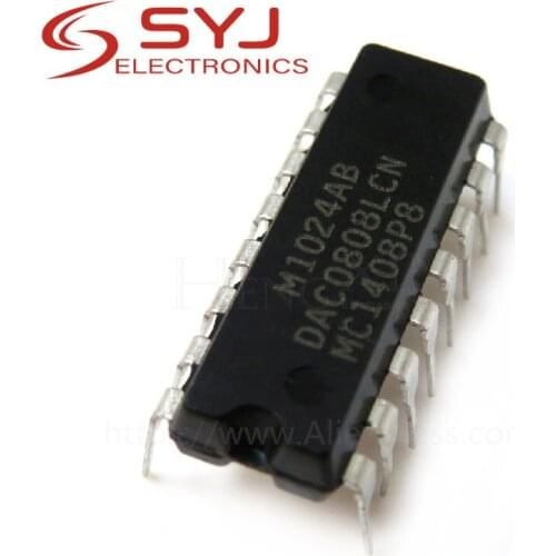 5pcs/lot DAC0808LCN DAC0808 DIP-16 In Stock