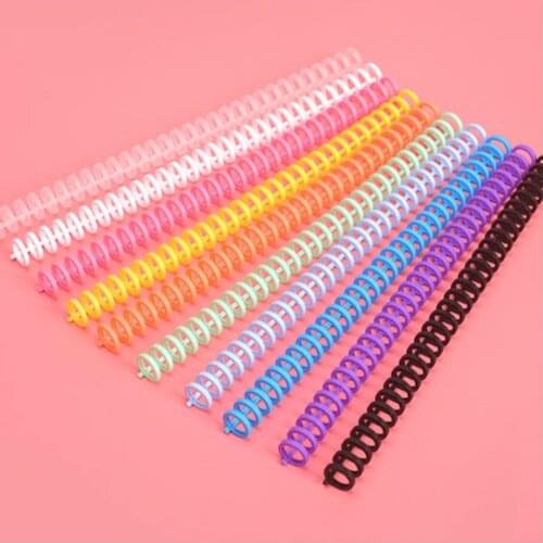 A4 (30 holes) B5 (26 holes) A5 (20 holes) Loose leaf Binder Ring Plastic Spiral Hole