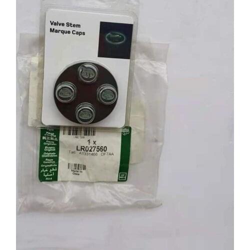FOR Land Rover Green Oval Tire Wheel Valve Stem Caps Set of Four Genuine LR027560