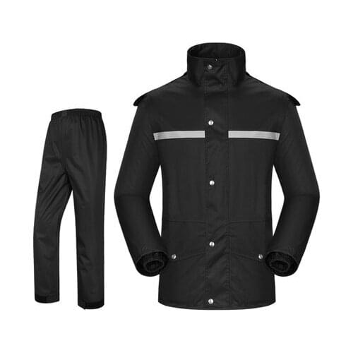 Raincoat rain pants suit split adult men and women fashion motorcycle electric riding rain coat waterproof