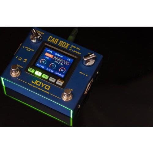 Joyo R-08 cab box IR loader guitar single piece effector box simulation rear level Di box