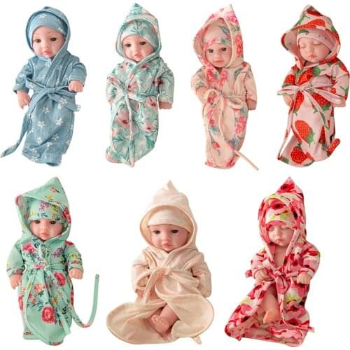 Reborn Baby Doll Lifelike Kid Accompany Toddler Comforting Hairdress Clothes Accessory Soft Cleanable Play Sleep Toy for Baby