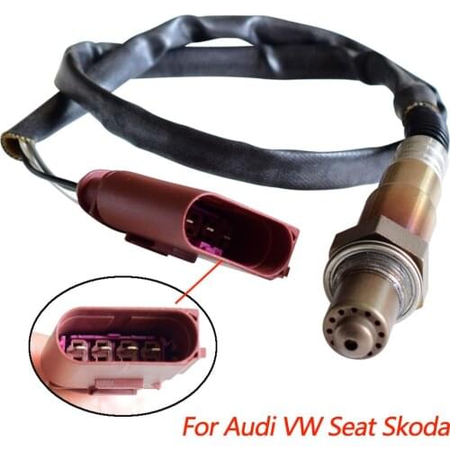 Lambda Sensor 4-wire Oxygen Sensor For Audi A4 A6 For VW Passat Wagon Skoda Superb O2 Lambda Probe Oxygen Sensor 0258006305