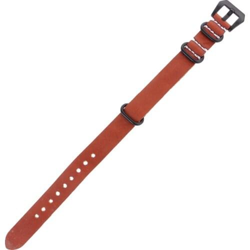 High Quality Men Women Genuine Soft Leather Watch Band Strap 18mm 22mm 24mm 26mm