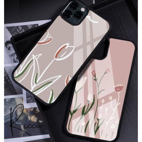 Abstract art printing Phone Case Rubber for iPhone 12 11 Pro Max XS 8 7 6 6S Plus X 5S SE 2020 XR 12Mini case