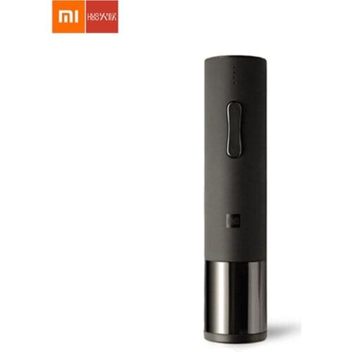 XIAOMI MIJIA Huohou Automatic Bottle Opener Electric Corkscrew Red Wine Stopper Kit Decanter Foil Cutter Cork Out Tools