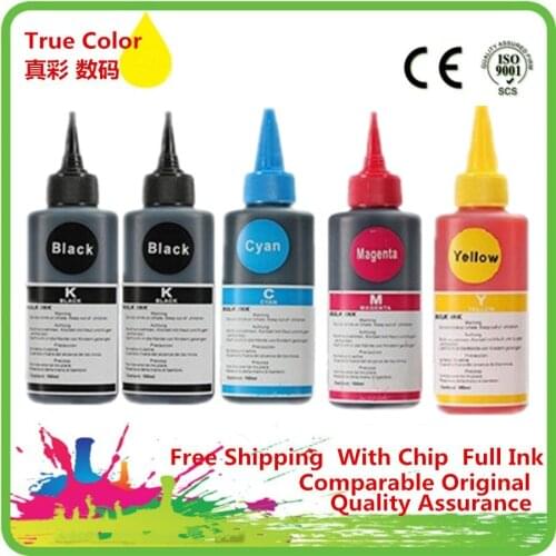 Specialized PGI-425 CLI-426 5 Colors Refill Dye Ink For Canon PIXMA IP4940 MG5340 Inkjet Printer High Speed UV Resistant