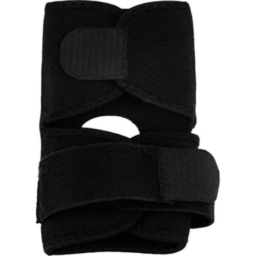 Outdoor Sport Black Adjustable Ankle Foot Ankle Support Elastic Brace Guard Football Basketball Equipmentve