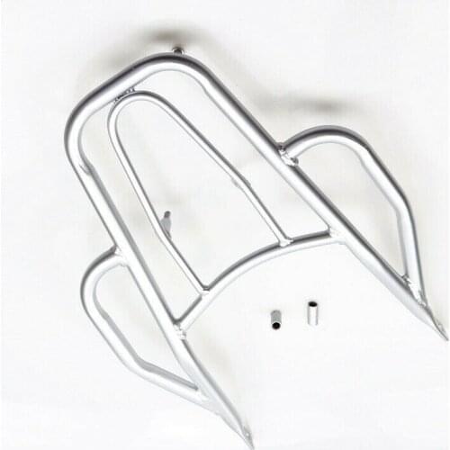 Dirt Bike Silver Rear Luggage Rack Shelf For Suzuki DRZ400 DR-Z 400S 400M