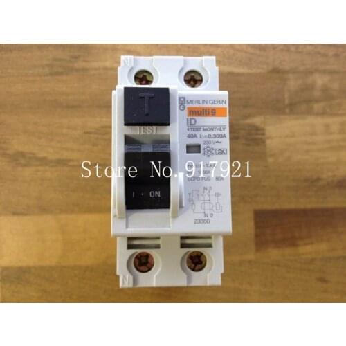[ZOB] original MuIti 9 ID/RCCB 40A 0.300A 2P40A electromagnetic leakage protection device 23360