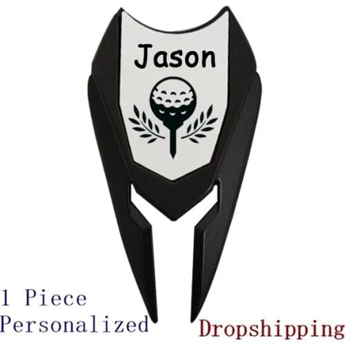 Golf Ball Marker 1pc Personalized Custom Engraved Golfer Accessories Wooden Groomsmen Gifts for Dad Boyfriend Dropshipping GLC06