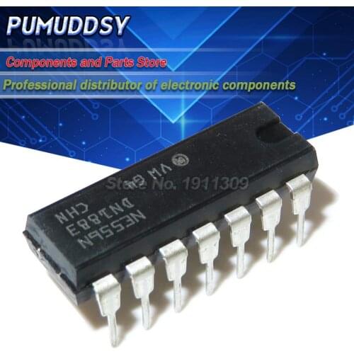 10PCS NE556N DIP14 NE556 DIP new and IC