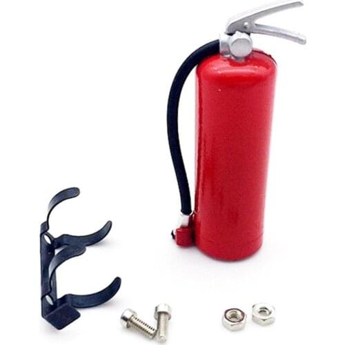 2018 Mini Fire Extinguisher Simulation RC Rock Crawler Accessory for Axial AMIYA CC01 RC4WD Climbing Cars Fire Extinguisher Toy