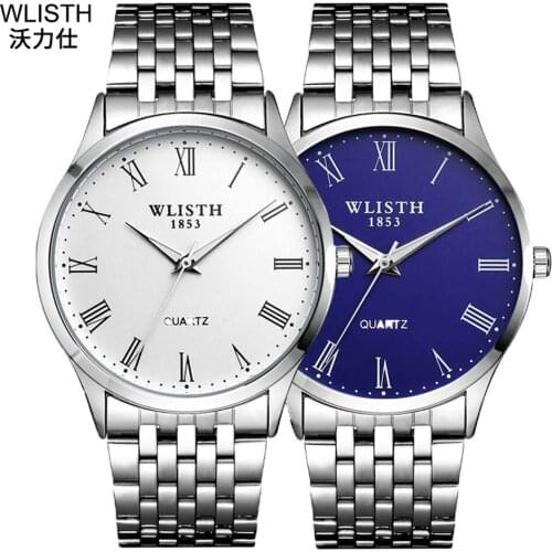 2020 New Selling Steel Waterproof Business Quartz Wristwatch Simple Fashion Watch for Students Hour Mens Watch Erkek Kol Saati