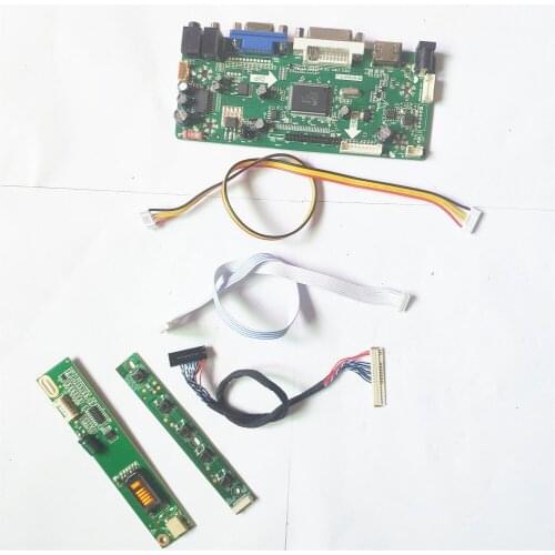 For LP150X08-A5N2/TLA2 1024*768 15" LCD monitor M.NT68676 screen controller drive board HDMI-Compatible DVI VGA LVDS 30Pin CCFL
