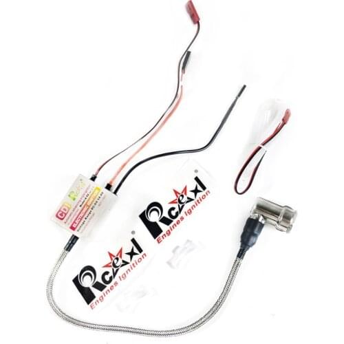 Rcexl Single CDI Electronic Ignition for NGK BMR6A 14MM Spark Plug Gas Engine