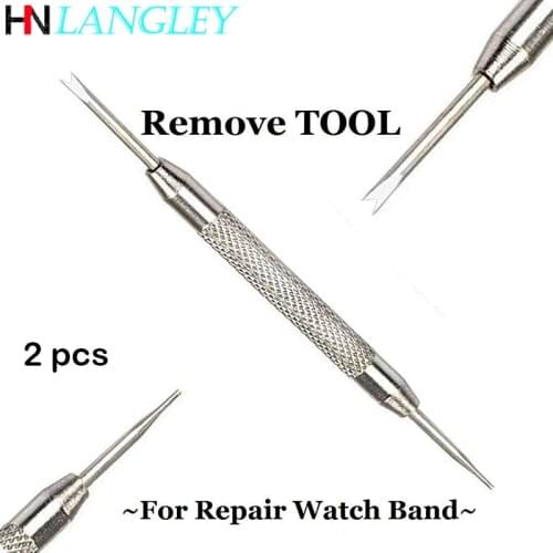 Watch Band Repair Tools Stainless Steel Bracelet Watchband Opener Strap Adjust Replace Spring Bar Connecting Pin Remover Tool