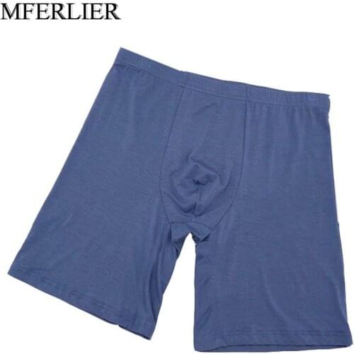Men boxer 5XL 6XL long style waist 150cm Plus size boxer men 3 color