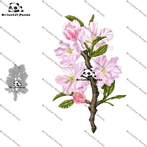 New Dies 2020 Camper Van Metal Floral Apple Blossom Dies diy Dies photo album cutting die Scg new die for cuttinrapbook 2021 new