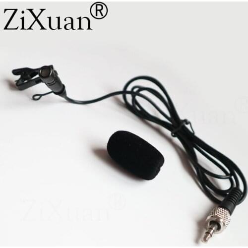 Pro Mini 3.5mm Tie Lapel Lavalier Microphone Cardioid Condenser Mic For Sennheiser SK100 SK300 SK500 G1 G2 G3 1/8" Screw Locking