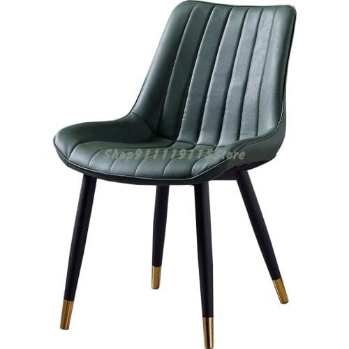 Luxury Chair, Home Back, Dining Chair, Modern Simple Nordic Leisure Net, Red Stool, Computer Desk