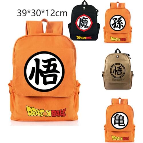 Anime Dragon Ball Super Saiyan Goku School Bags Cartoon Vegeta Student Backpack Cute Anime Teenager Birthday Children Gifts