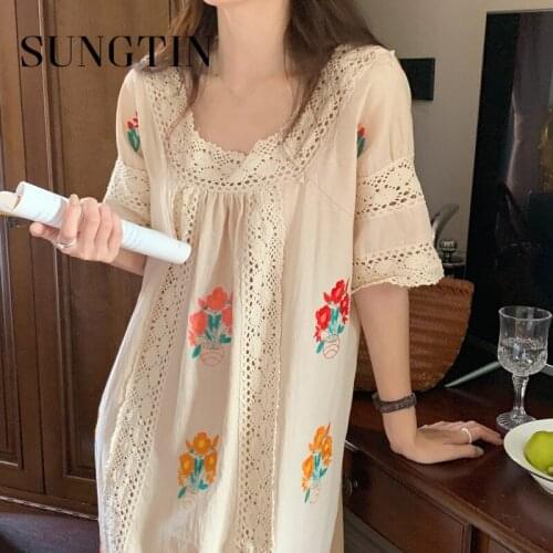Sungtin Flared Summer Dresses