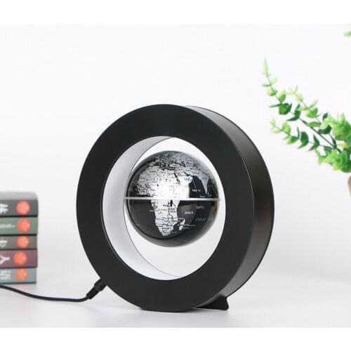 Ace-littles Anti Gravity Round LED World Map Floating Globe Magnetic Levitation Light Magics