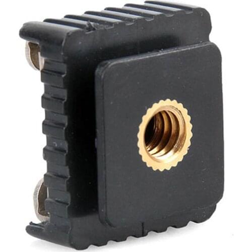 1/4"Tripod Screw to Flash Hot Shoe Mount Adapter For Canon 580EX II/580EX/550EX/540EZ