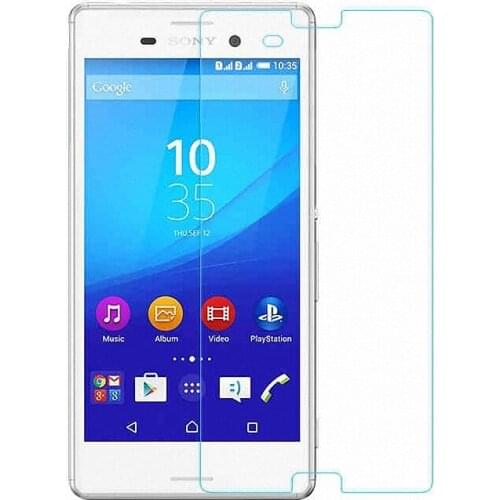 Tempered Glass Screen Protector Film For Sony Xperia M4 Aqua M4 Aqua Dual E2303 E2333 E2353 E2306 E2312 5" glass Protective Film