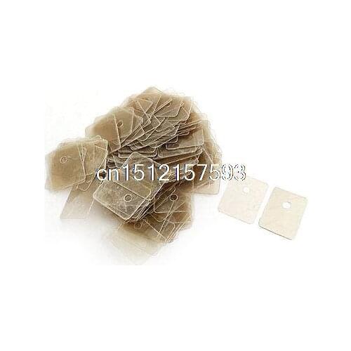 200Pcs 20mmx25mmx0.12mm Mica Insulator Sheet Replacement