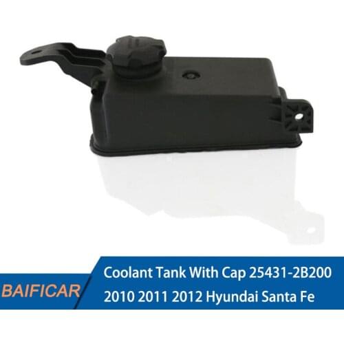 Baificar Brand New Genuine Coolant Tank With Cap 25431-2B200 For 2010 2011 2012 Hyundai Santa Fe 2.4L 3.5L