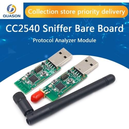 Wireless Zigbee CC2531 CC2540 Sniffer Bare Board Packet Protocol Analyzer Module USB Interface Dongle Capture Packet Module