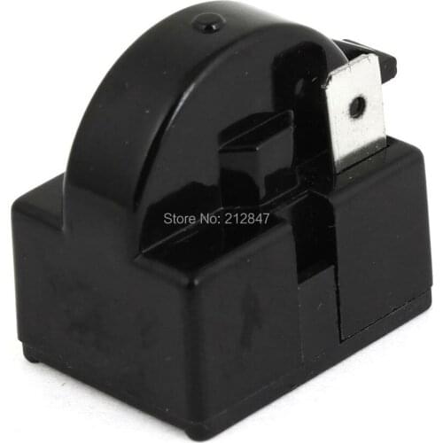 Black Plastic Housing 4.7 Ohm 1 Pin Refrigerator PTC Starter Relay