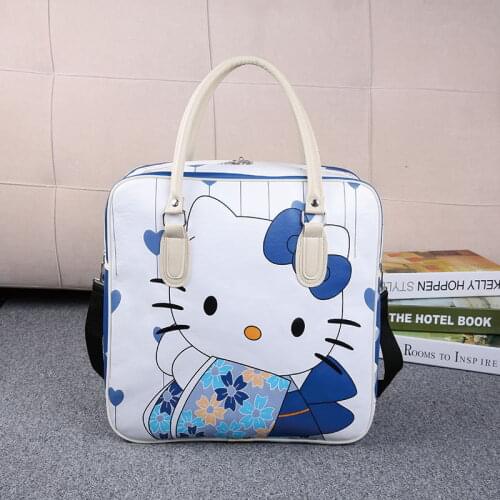 Travel bag storage bag cartoon clothing luggage children kids kindergarten finishing quilt waterproof student handbag
