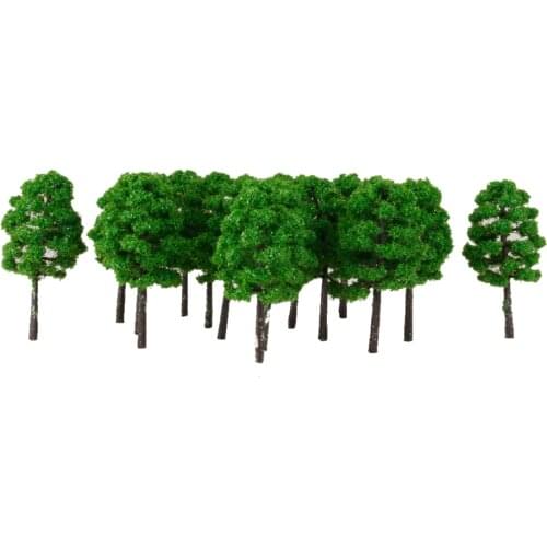 Lot 20PCS Model Tree Scale Train HO N Electronic Scenery Jouef 1: 150 7cm