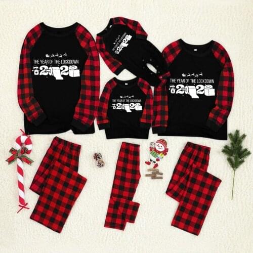 Sleepwear Christmas Man Daddy Print Blouse Tops And Pants Xmas Family Clothes Pajamas Pajamas christmas family christmas clothes