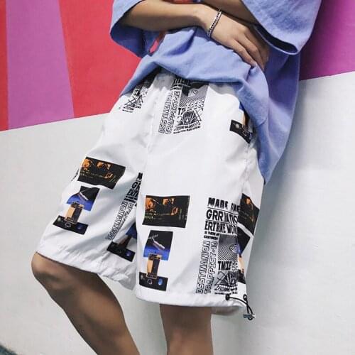 Mens Shorts Sport Loose Man Sweat Short Pans 5XL Mens Joggers Short Summer Sweatpants Knee Length Pant for Men Clothes Male