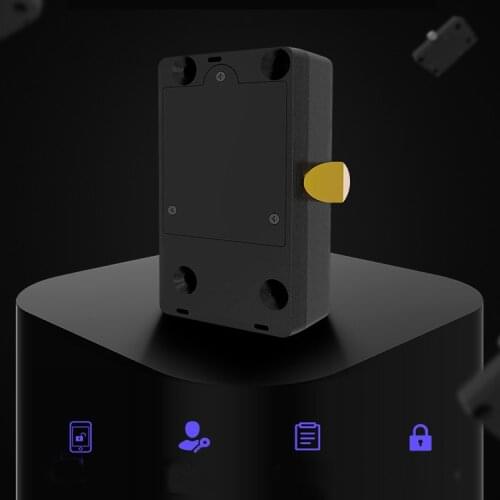 Smart Bluetooth APP Unlock Storage Cabinet Drawer Wardrobe Lock Unmanned Container Lock Fingerprint Lock Smart Fingerprint Cabin