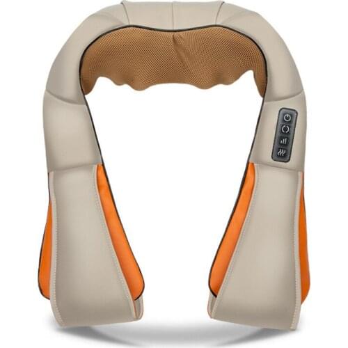 U Shape Electrical Shiatsu Back Neck Shoulder Body Massager Car&Home Use Infrared Stress Relieve Massage Belt Massage Tool