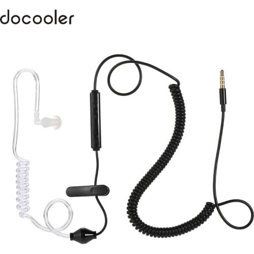 Smart Intelligent Multifunction Headphone Anti Radiation Single Ear Hook Earphone Stereo 3.5mm Plug