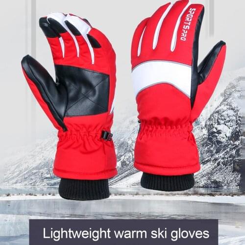 2020 Touch-screen Bike Gloves Winter Thermal Windproof Warm Full Finger Cycling Glove Anti-slip Men Women Outdoor Bicycle Gloves