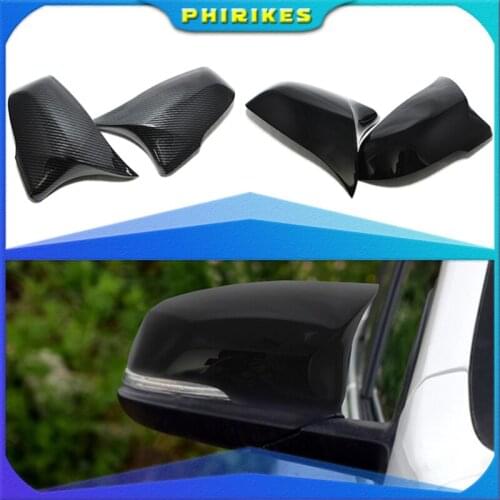 X1 F48 Carbon Mirror Cover For BMW X2 F39 F46 F45 F49 F52 Z4 G29 1 2 Series Touring Side RearView Mirror Case M Look 2014-UP