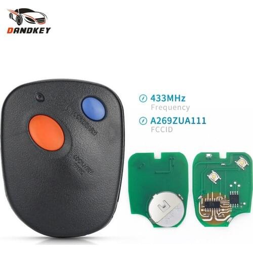 Dandkey 2Button 434MHz For Subaru Smart Car Remote Key A269ZUA111 433MHz Replacement For Subaru Outback 2000 2001 2002 2003 2004